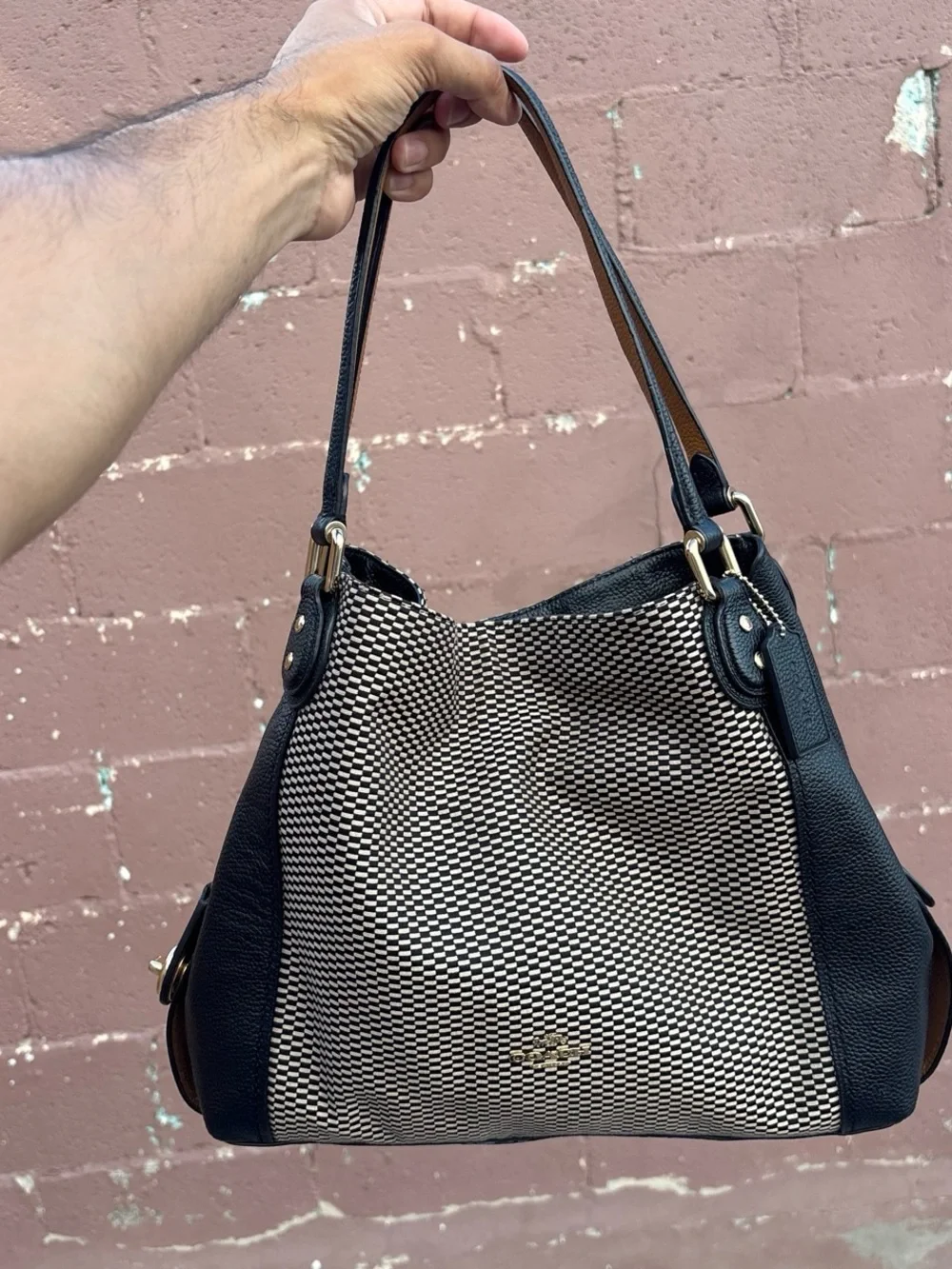 Coach Legacy Jacquard Edie 31 shoulder bag